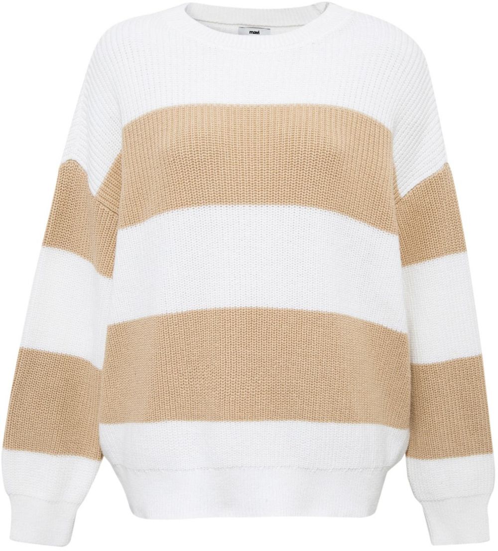 Mavi Sveter  farba ťavej srsti / biela