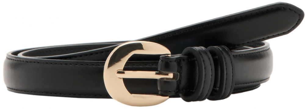 MANGO Opasky 'NICOLA'  čierna