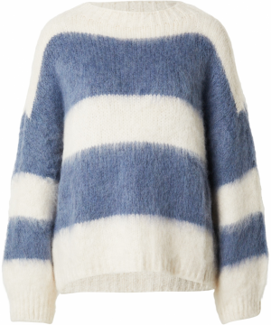 Zwillingsherz Sveter  opálová / biela