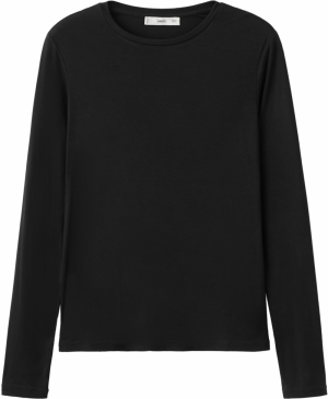 MANGO Tričko 'SECONDCA'  čierna