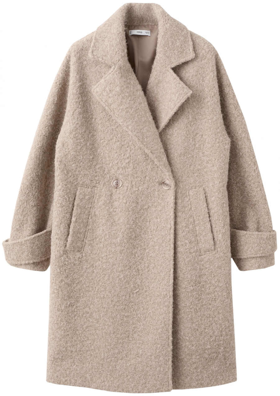 MANGO Prechodný kabát 'Finsti'  béžová