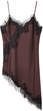 MANGO Top 'PEARL'  bordová / čierna