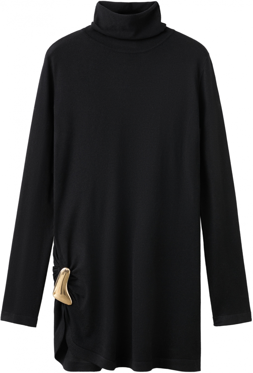 MANGO Sveter 'ANA'  čierna