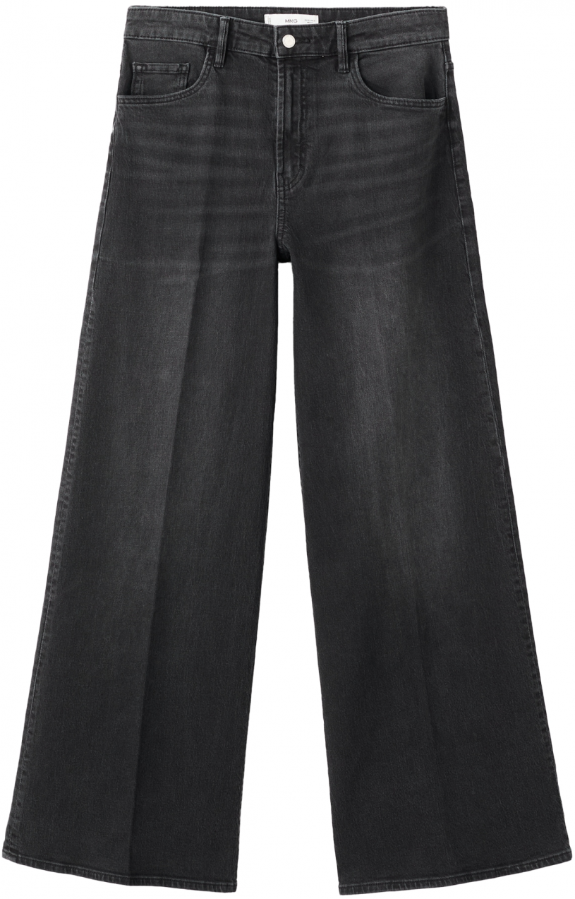 MANGO Džínsy 'ELISE'  čierny denim