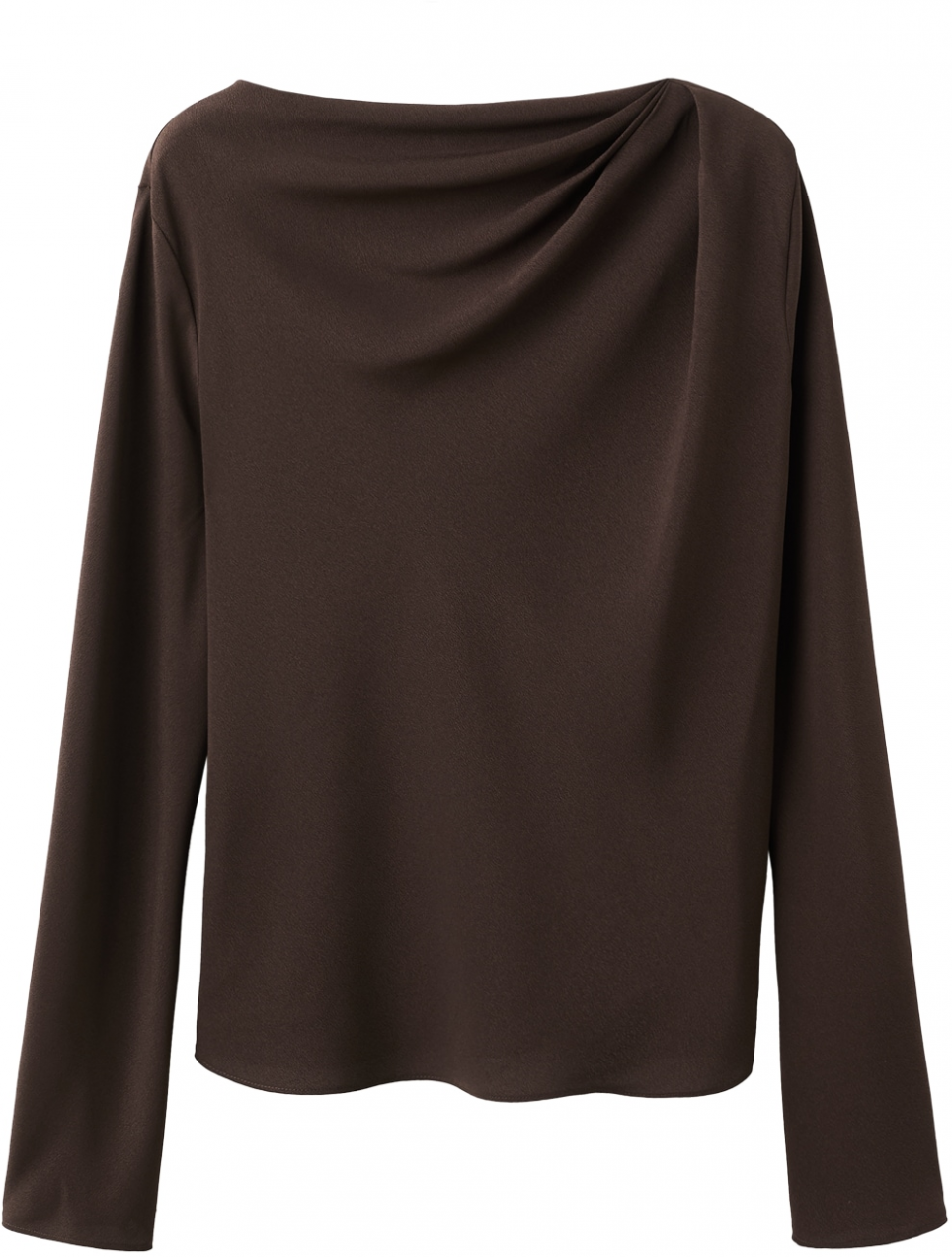 MANGO Blúzka 'LUCIA'  hnedá