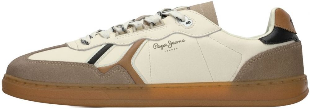 Pepe Jeans Nízke tenisky 'BALL MOOD'  béžová / tmavobéžová / hnedá / čierna