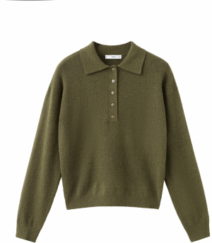 MANGO Sveter 'NEPO'  olivová