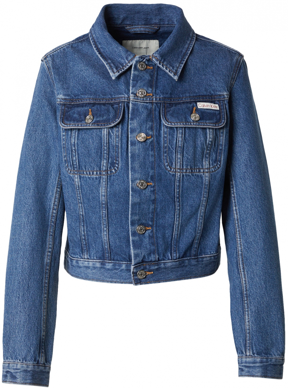 Calvin Klein Jeans Prechodná bunda '90S'  modrá