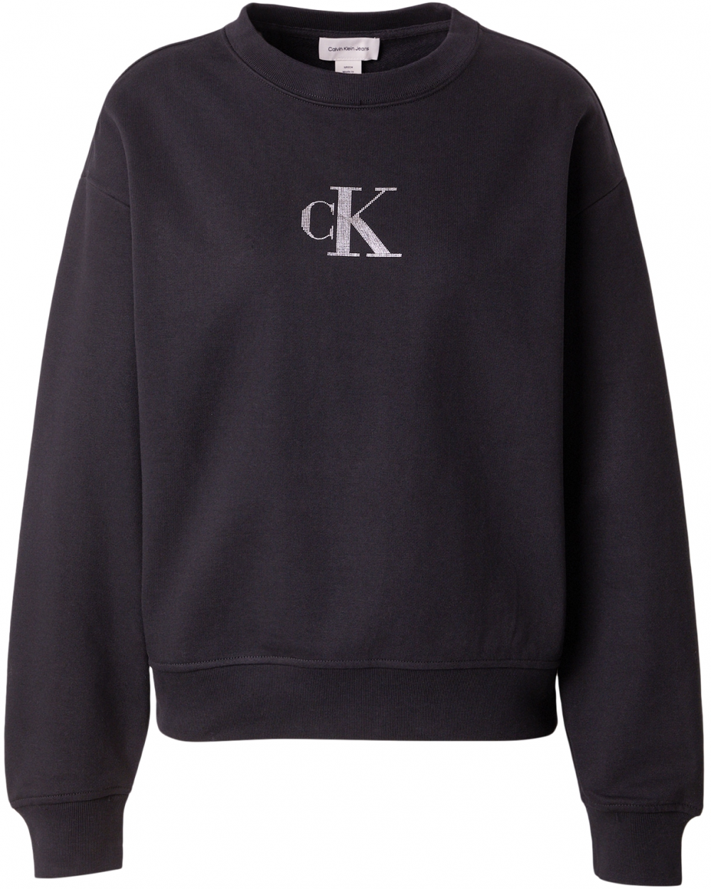 Calvin Klein Jeans Mikina 'CLASSIC'  čierna
