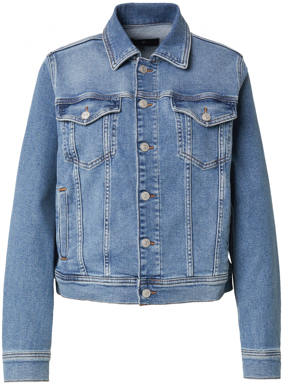 7 for all mankind Prechodná bunda 'ADI'  modrá denim