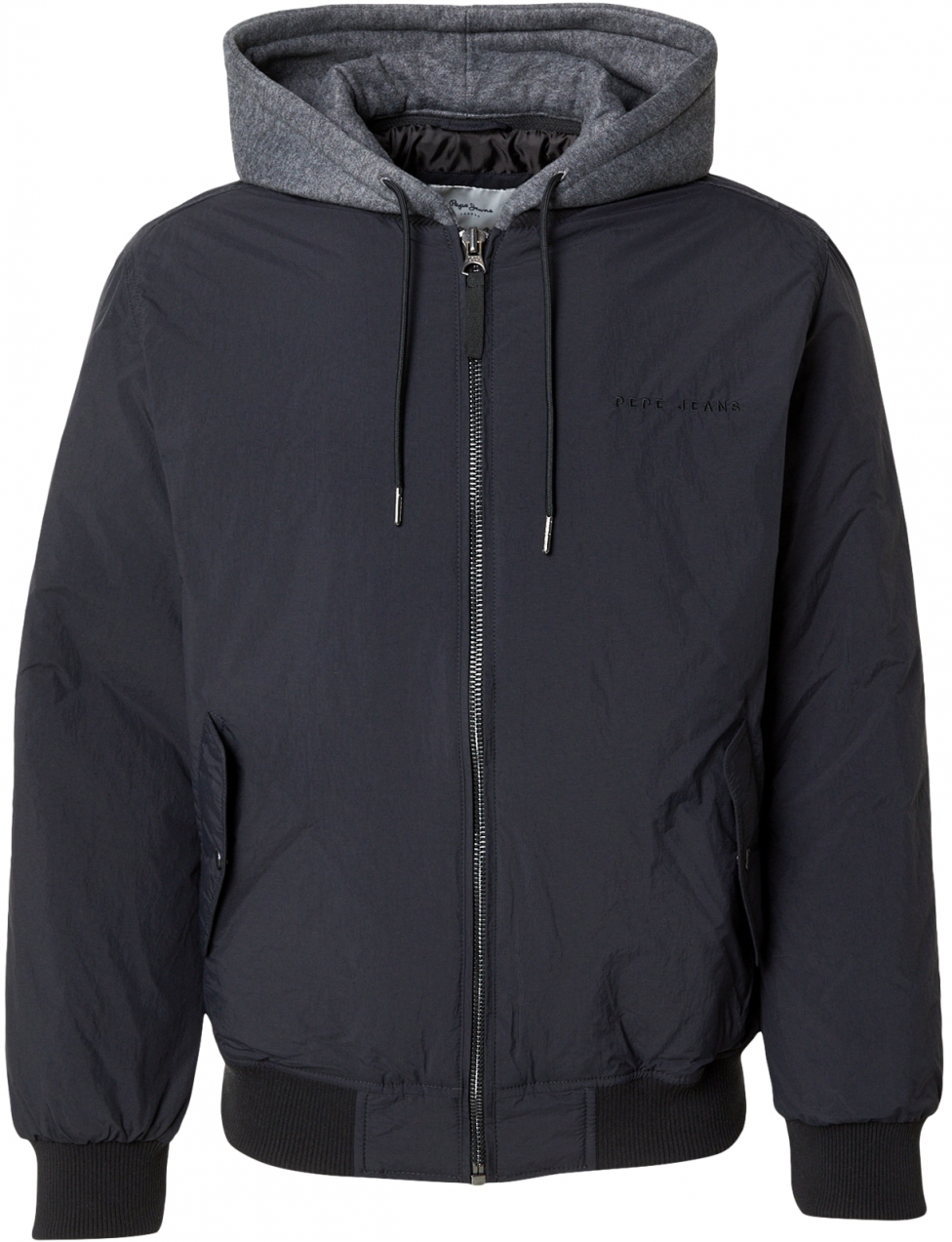 Pepe Jeans Prechodná bunda 'SEDDON'  tmavomodrá / sivá
