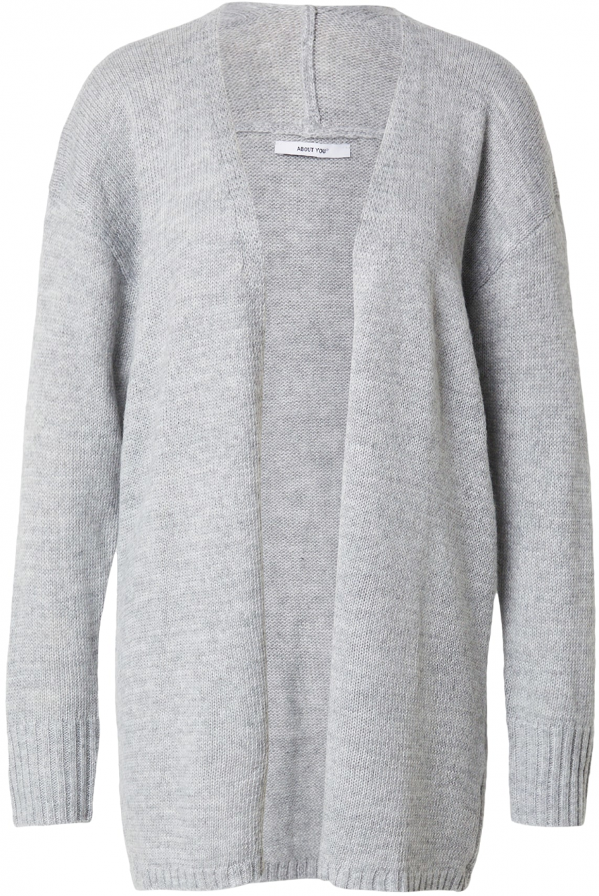 ABOUT YOU Kardigán 'Julika'  sivá melírovaná
