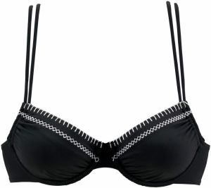 SUNSEEKER Bikinový top  čierna