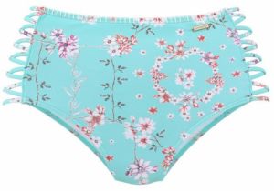 SUNSEEKER Bikinové nohavičky 'Ditsy'  vodová / staroružová