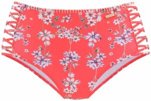 SUNSEEKER Bikinové nohavičky 'Ditsy'  petrolejová / orchideová / koralová / biela