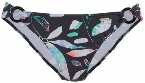 SUNSEEKER Bikinové nohavičky 'Leaves'  čierna