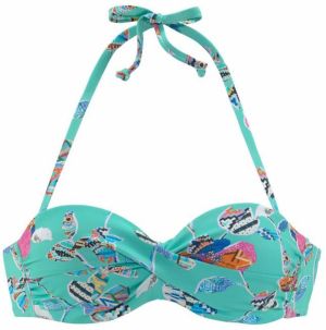 SUNSEEKER Bikinový top 'Jam'  nefritová / zmiešané farby