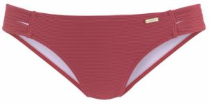 SUNSEEKER Bikinové nohavičky  pastelovo červená