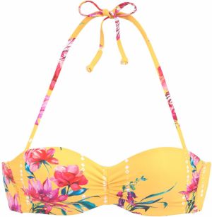 SUNSEEKER Bikinový top  žltá / zmiešané farby