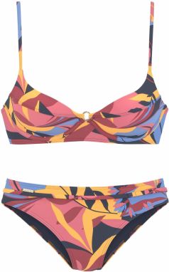 SUNSEEKER Bikiny  námornícka modrá / dymovo modrá / šafránová / malinová / rosé