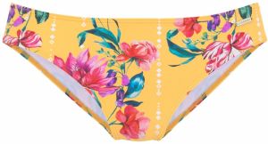 SUNSEEKER Bikinové nohavičky  zlatá žltá / zelená / ružová / ružová / biela