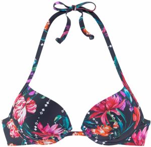 SUNSEEKER Bikinový top  modrá / zmiešané farby