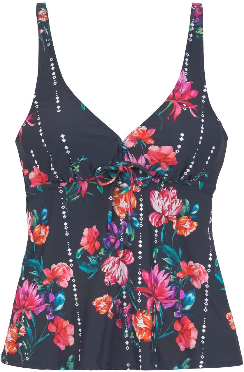 SUNSEEKER Tankinový top 'Sunseeker'  tmavomodrá / ružová