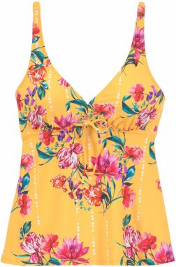 SUNSEEKER Tankinový top  modrá / žltá / ružová