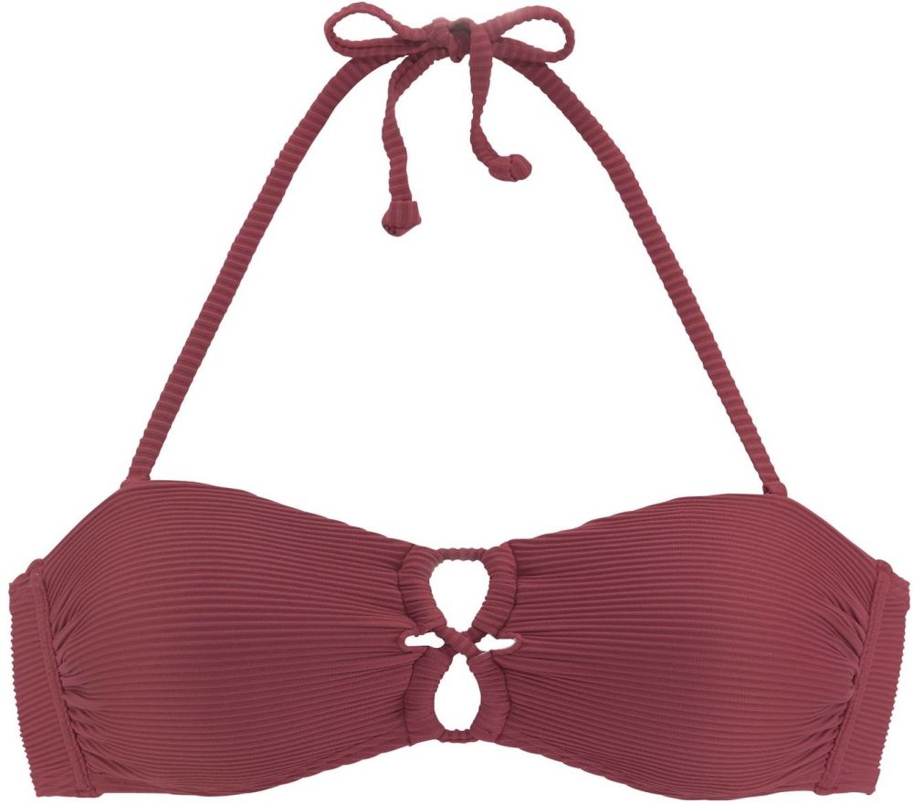 SUNSEEKER Bikinový top  červená