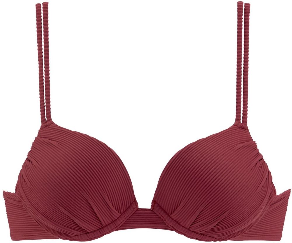 SUNSEEKER Bikinový top  hrdzavo červená