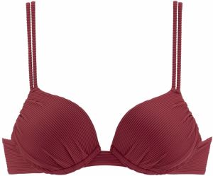 SUNSEEKER Bikinový top  hrdzavo červená