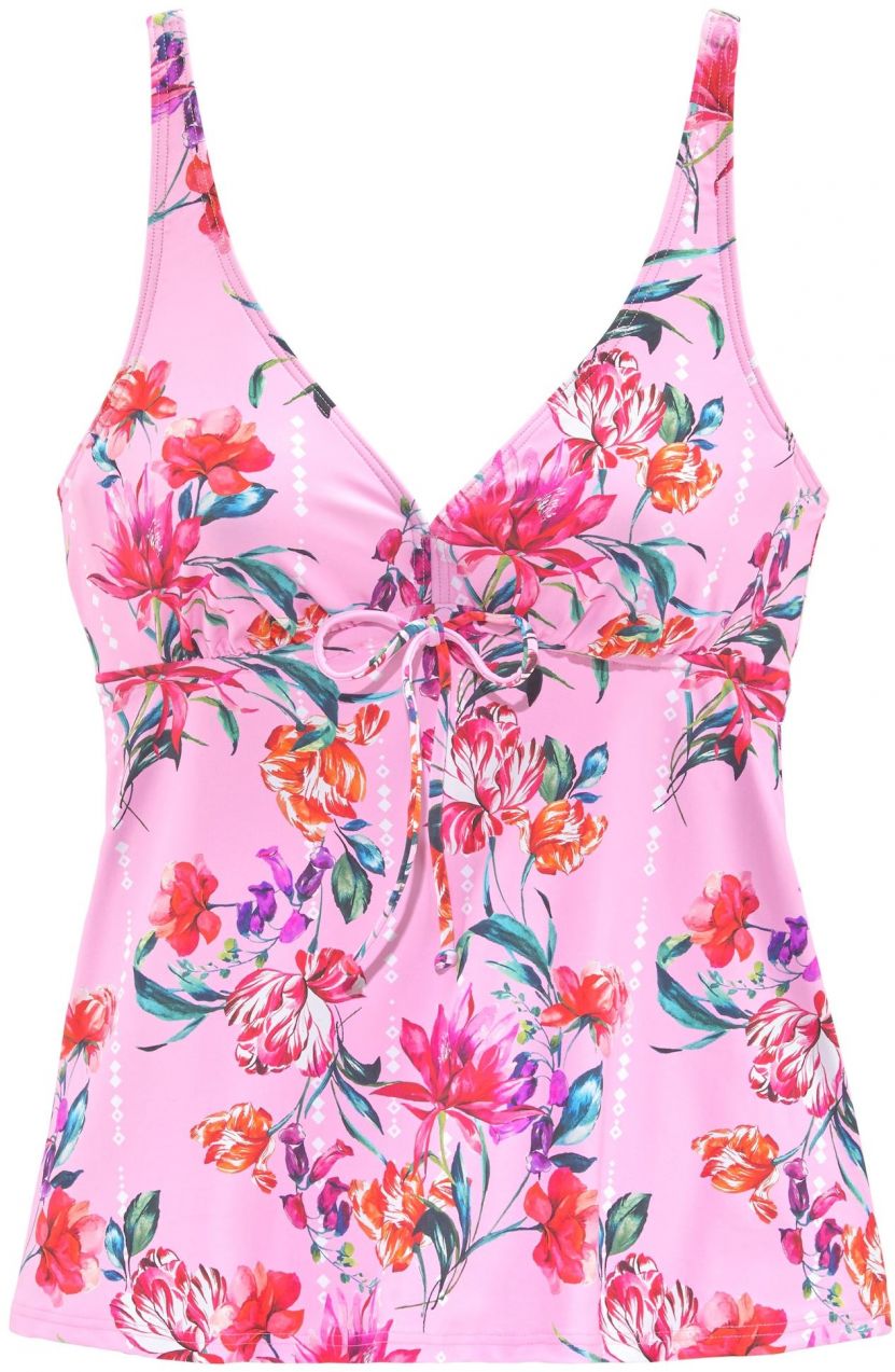 SUNSEEKER Tankinový top  fialová / oranžová / rosé