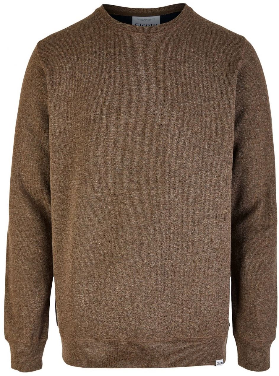 Cleptomanicx Sveter 'Noitch'  hnedá