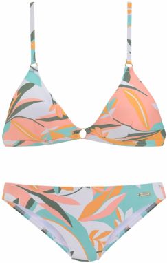 SUNSEEKER Bikiny  tyrkysová / jedľová / oranžová / biela