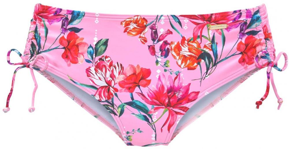 SUNSEEKER Bikinové nohavičky 'Sunseeker'  petrolejová / fuksia / svetloružová