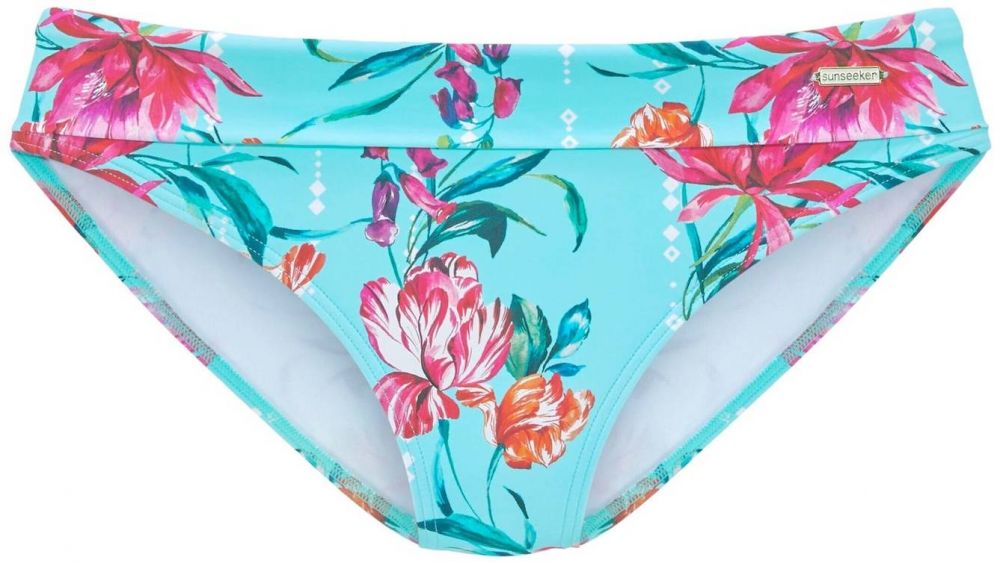 SUNSEEKER Bikinové nohavičky  azúrová / smaragdová / tmavooranžová / ružová