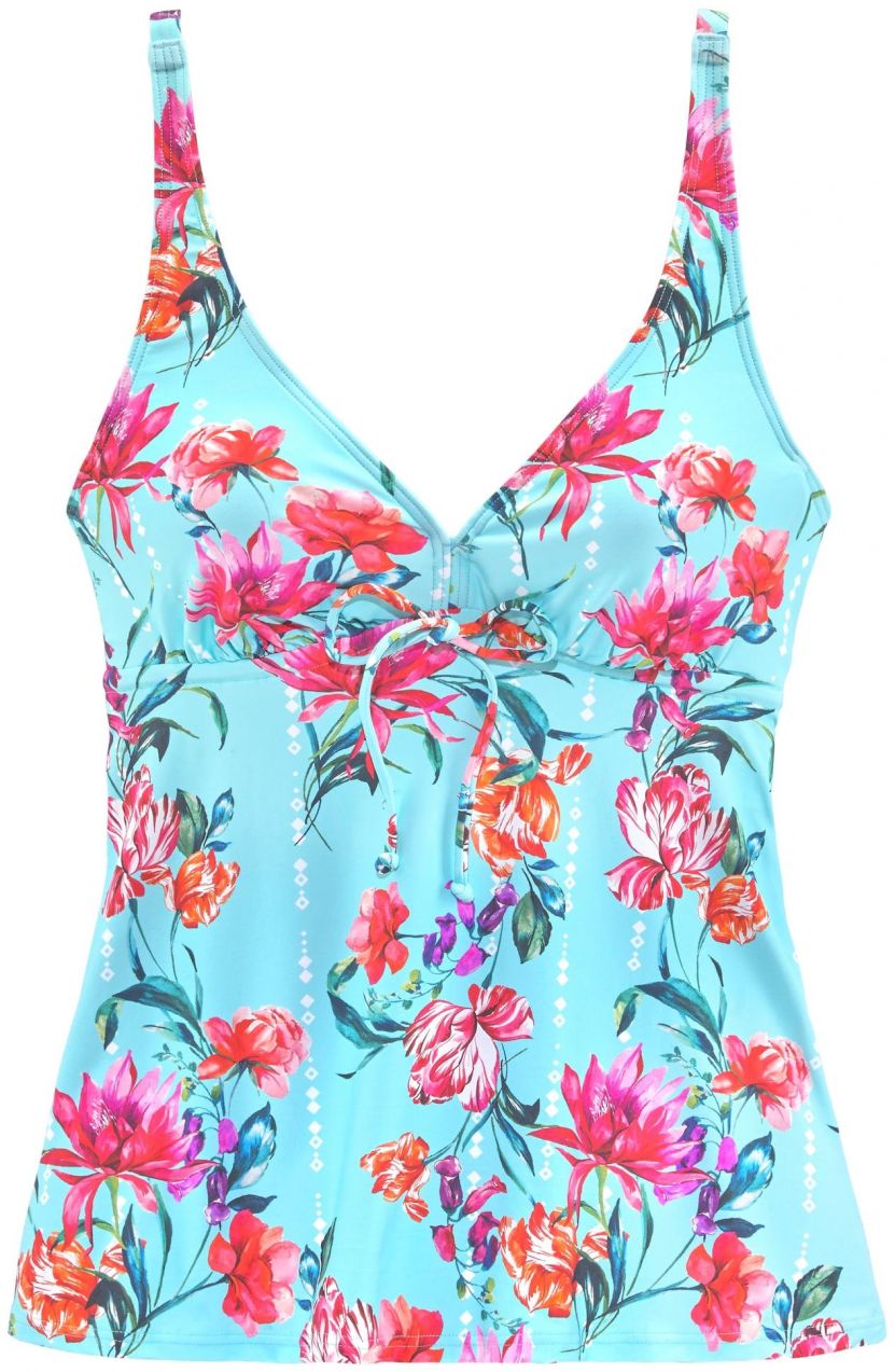 SUNSEEKER Tankinový top  nebesky modrá / zmiešané farby