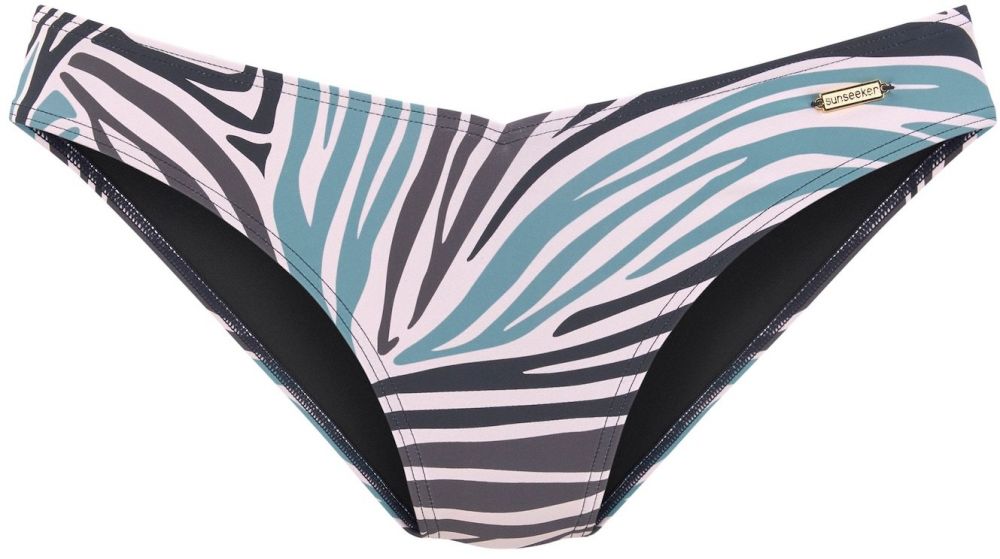 SUNSEEKER Bikinové nohavičky  svetlomodrá / antracitová / čierna / biela
