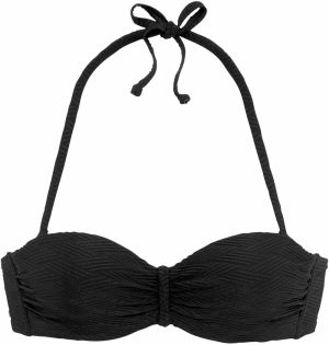 SUNSEEKER Bikinový top  čierna