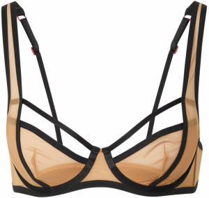 Scandale éco-lingerie Podprsenka  telová / čierna