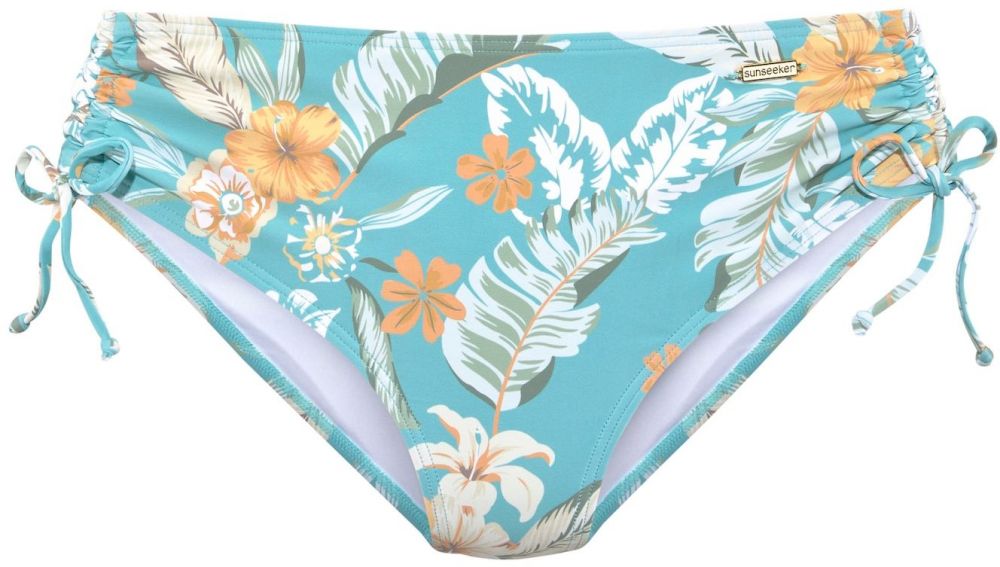 SUNSEEKER Bikinové nohavičky  modrá / žltá / biela