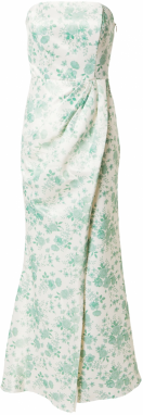 True Decadence Večerné šaty  jablková / púdrová