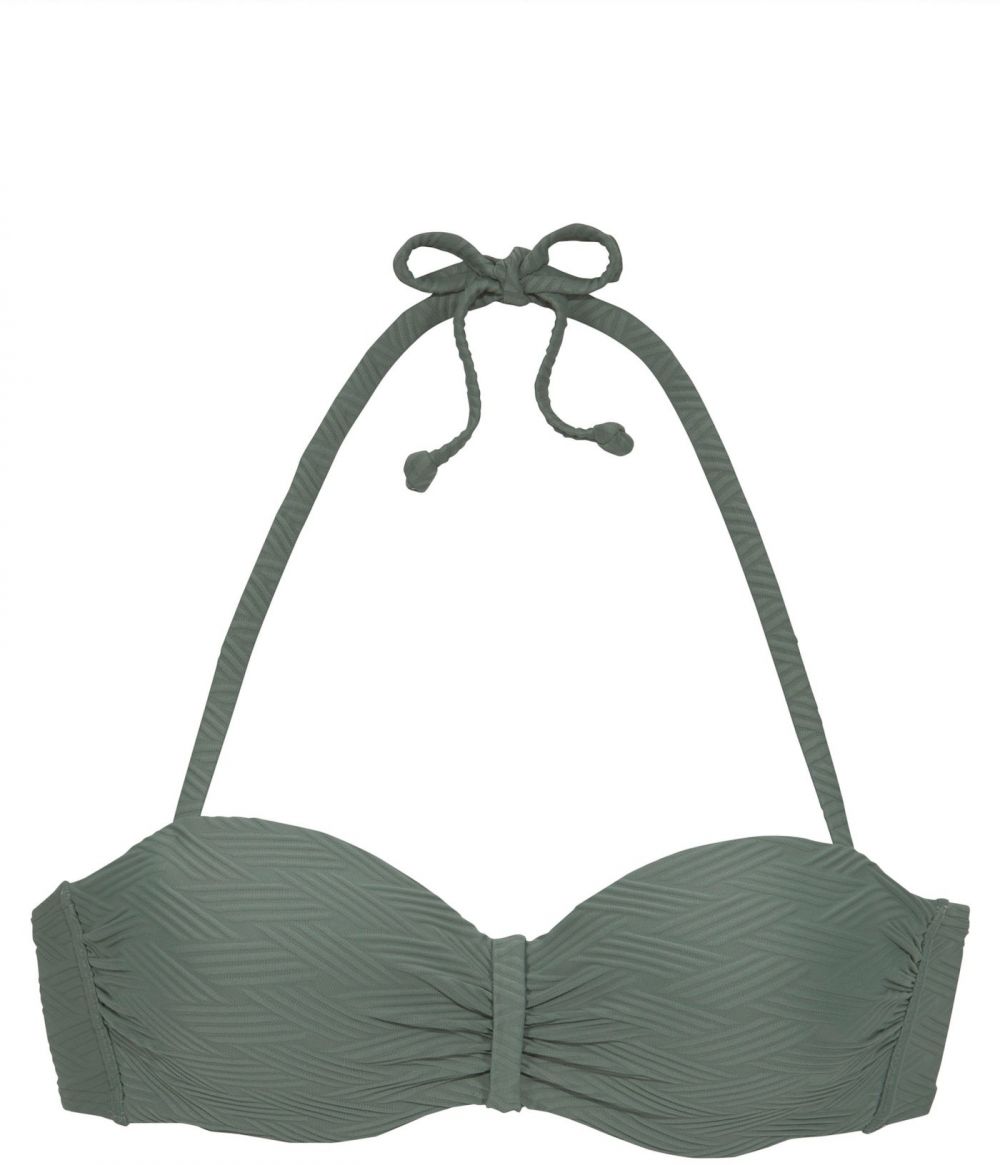 SUNSEEKER Bikinový top  olivová