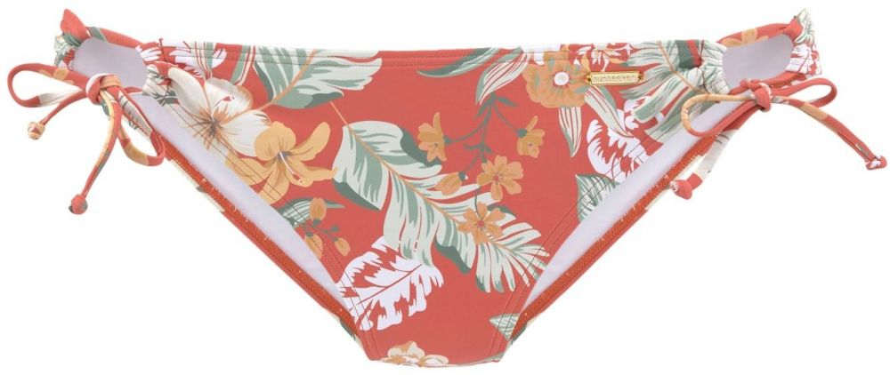 SUNSEEKER Bikinové nohavičky  zelená / oranžová / biela