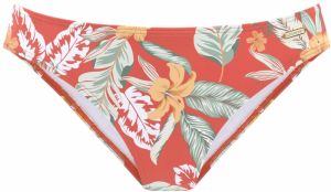 SUNSEEKER Bikinové nohavičky  zelená / oranžová / biela