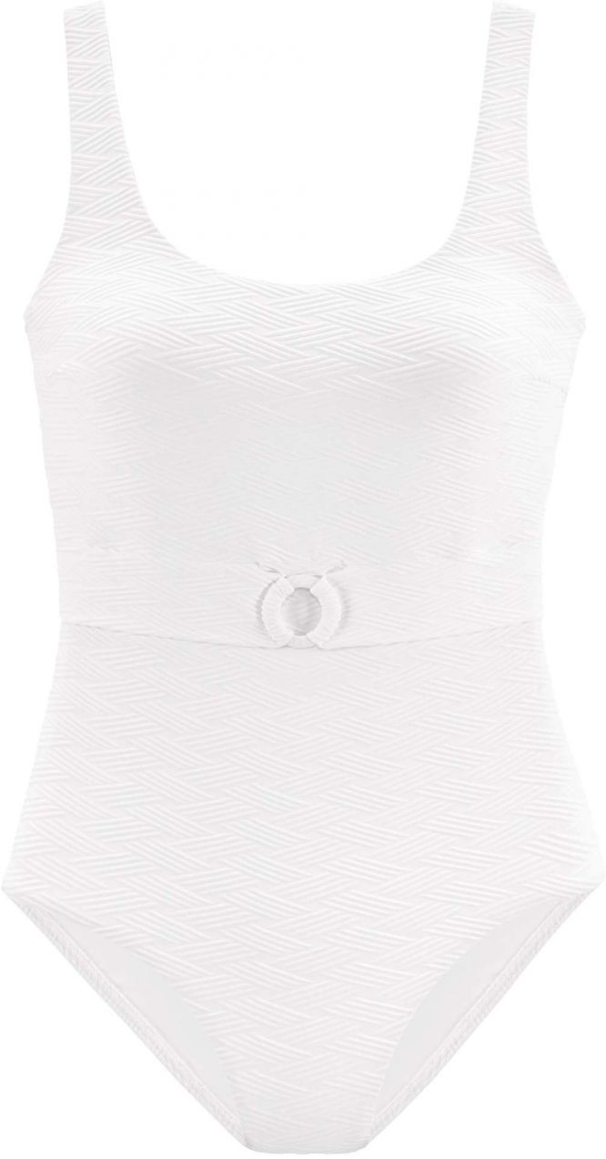 SUNSEEKER Jednodielne plavky  biela