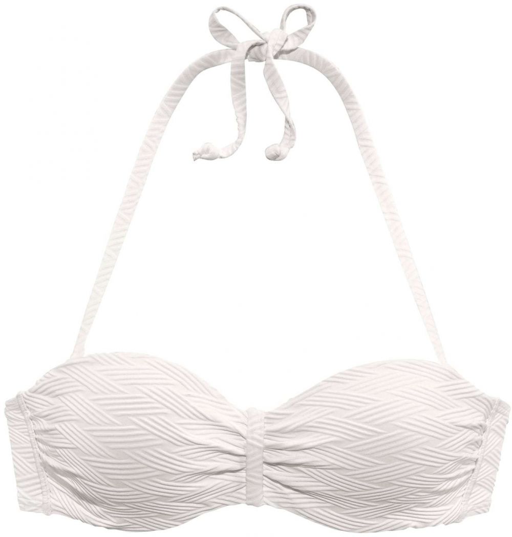 SUNSEEKER Bikinový top  biela