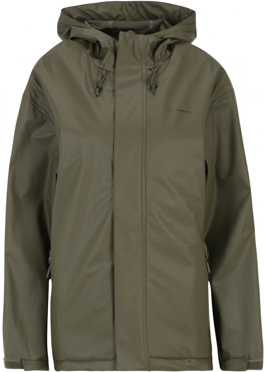 Kapten & Son Prechodná bunda 'Everyday Rain Jacket Short'  kaki