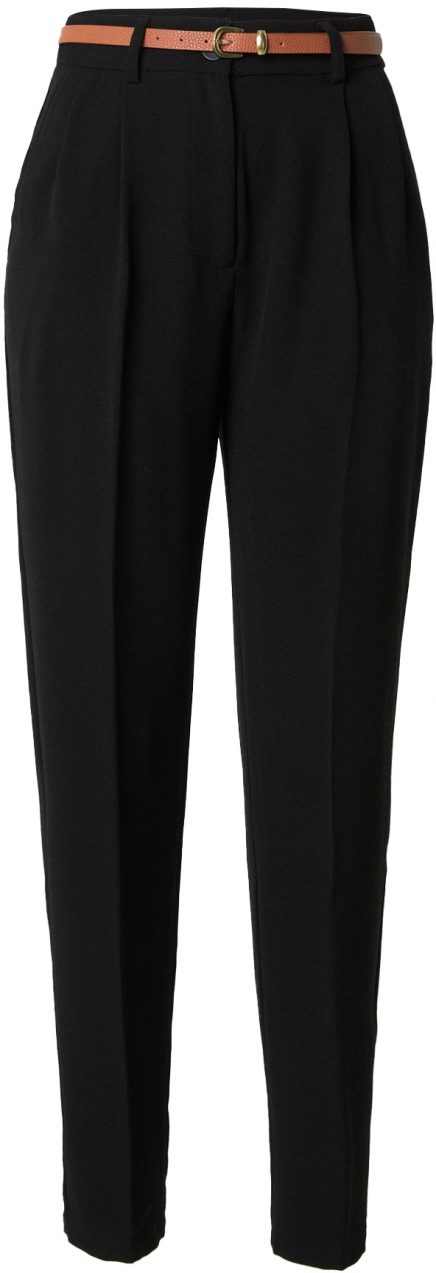 ABOUT YOU Nohavice s pukmi 'Nina'  čierna