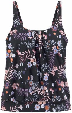 SUNSEEKER Tankiny 'Bettie Sunseeker'  námornícka modrá / svetlomodrá / fialová / ružová